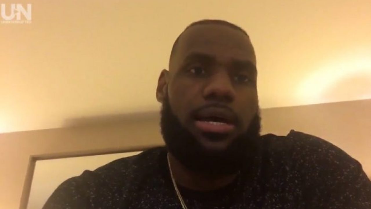 where is lebron 💔